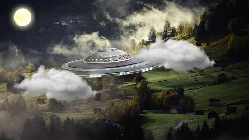 Alien UFO Spaceship